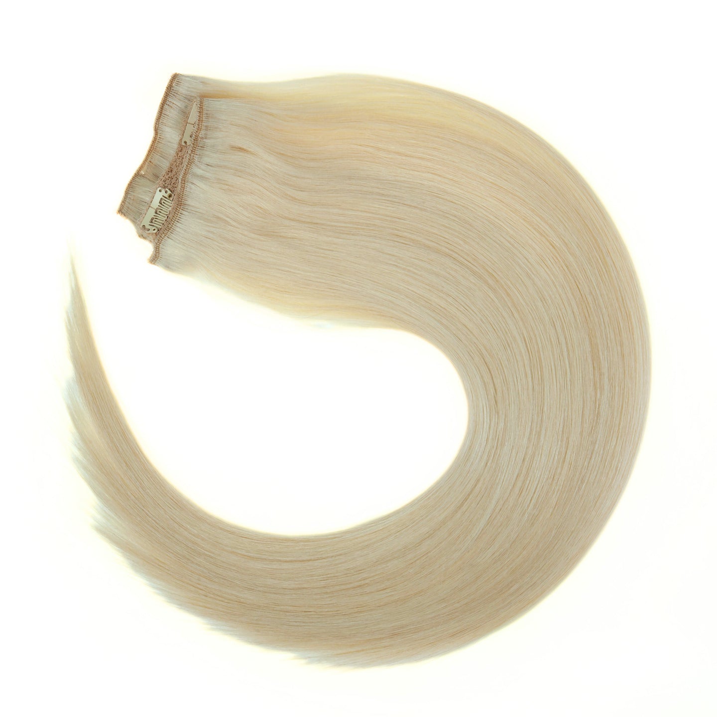 Platinum Blonde Clip In Hair (50cm)